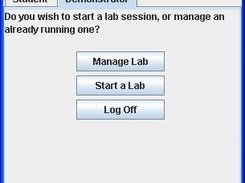 Demonstrator Control Panel