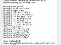 Equipmant 2.0 Interface - View Output Mode