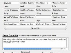 Equipmant 2.0 Interface - Edit Mode