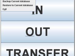 Some basic backup/restore options under file menu.