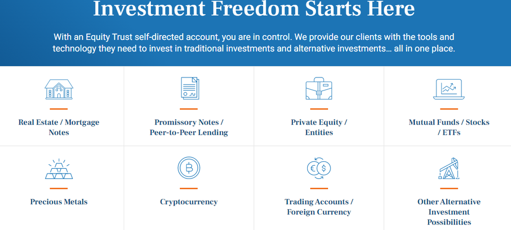 Equity Trust Screenshot 1