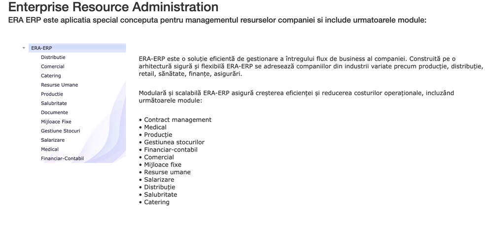 ERA-ERP Screenshot 1