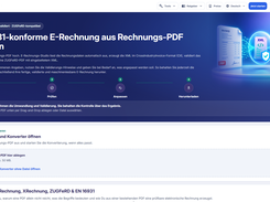 Converter landing page