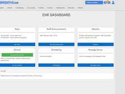 CarePaths EHR Screenshot 1