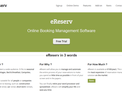 eReserv Screenshot 1