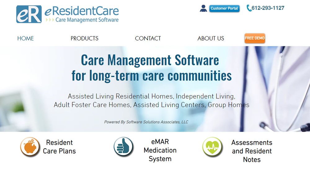 eResidentCare Screenshot 1