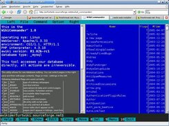WikiCommander for database administration