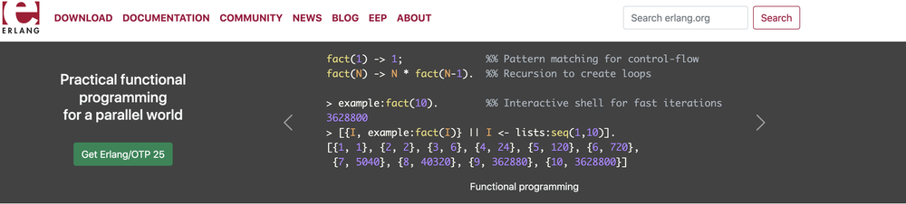 Erlang Screenshot 1