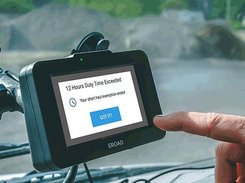 EROAD Smart Short Haul notifies drivers when they have exceeded limits