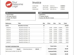 Erplain-Invoice