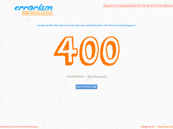 Error-400 - Errorism