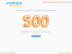 Error-500 - Errorism