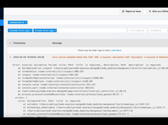 Detailed App Logs