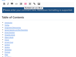 ES6 Overview Screenshot 1