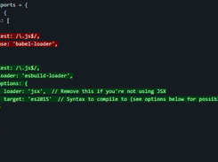 esbuild-loader Screenshot 1