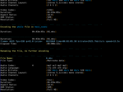 Encoding Video