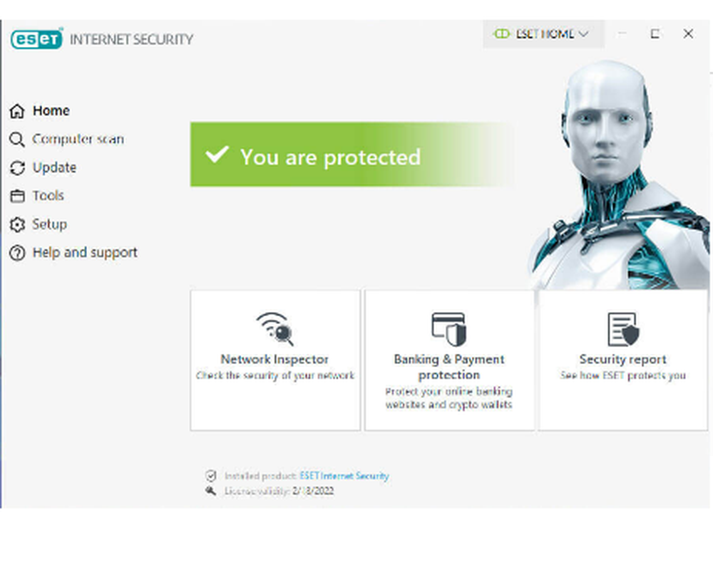 ESET Internet Security Screenshot 1