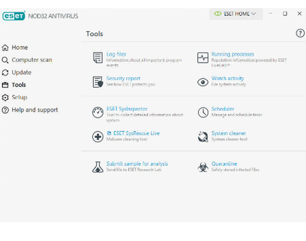 ESET NOD32 Antivirus Screenshot 1