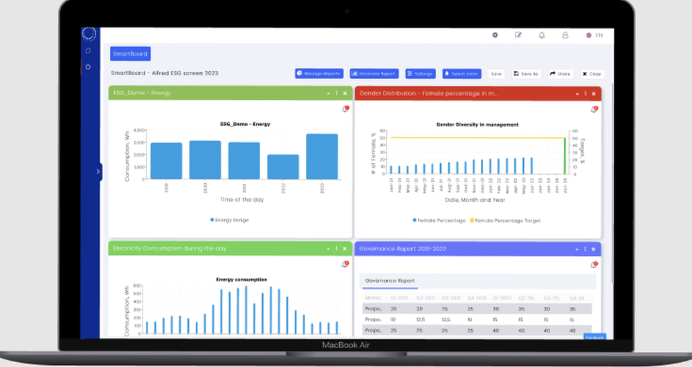 ESG-SmartBoard Screenshot 1