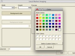 Choosing background for images