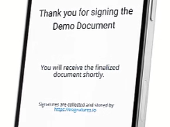 eSignatures Screenshot 1