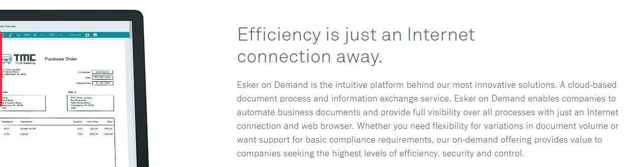 Esker Screenshot 2