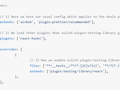 GitHub - testing-library/eslint-plugin-testing-library: ESLint plugin to  follow best practices and anticipate common mistakes when writing tests  with Testing Library