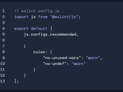 ESLint Screenshot 1
