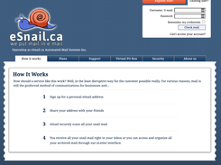 eSnail.ca Screenshot 1