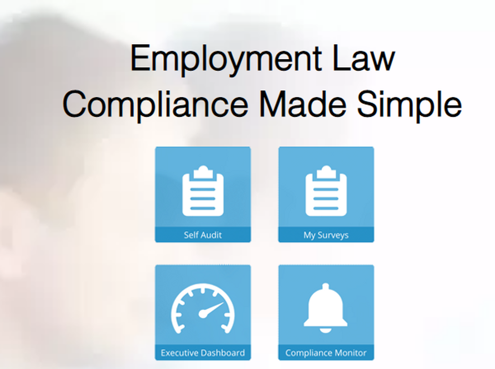 eSponte Employment Law Compliance System Screenshot 1