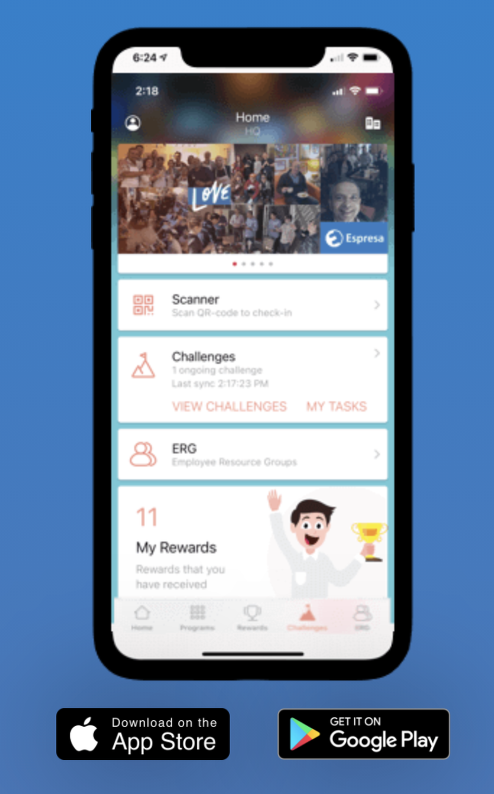 Espresa Screenshot 1