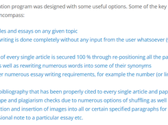 Essay Generator Screenshot 1