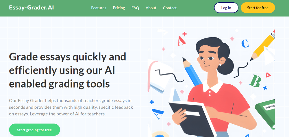 Essay-Grader.ai Screenshot 1