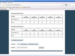 Adminbereich - Startseite - Weitere Optionen