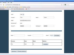 Adminbereich - Benutzer bearbeiten