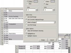 Spreadsheet Shader macro