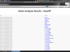 Mastiff Static Analysis