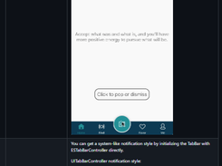 ESTabBarController Screenshot 1