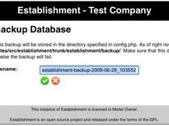 Database Backup - 0.42a