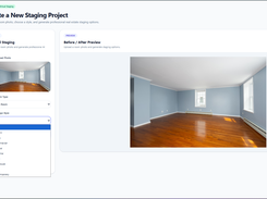 Choose from 9 professional interior design styles for your listing