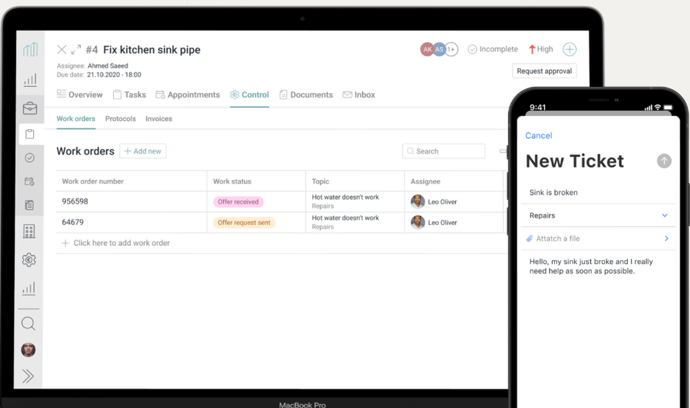 estateOS Screenshot 1