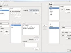 Estes Menu Editor