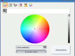 Asciate a color to employees for the resource booking screen