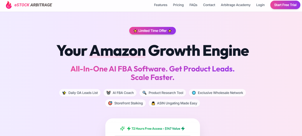 eStockFBA Screenshot 1