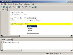 dynamic words, added to autocomplete