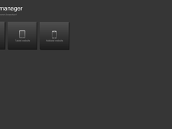 Webmanager portal