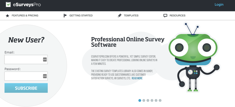 eSurveysPro Screenshot 1