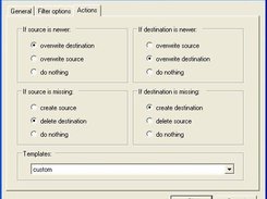 Configuration dialog