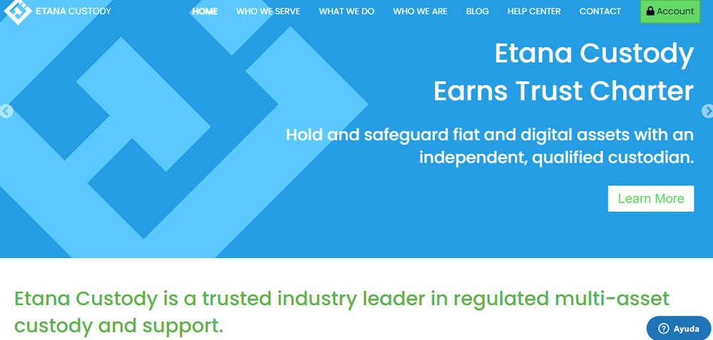 Etana Custody Screenshot 1