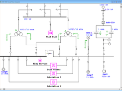 Intelligent One-Line-Diagram